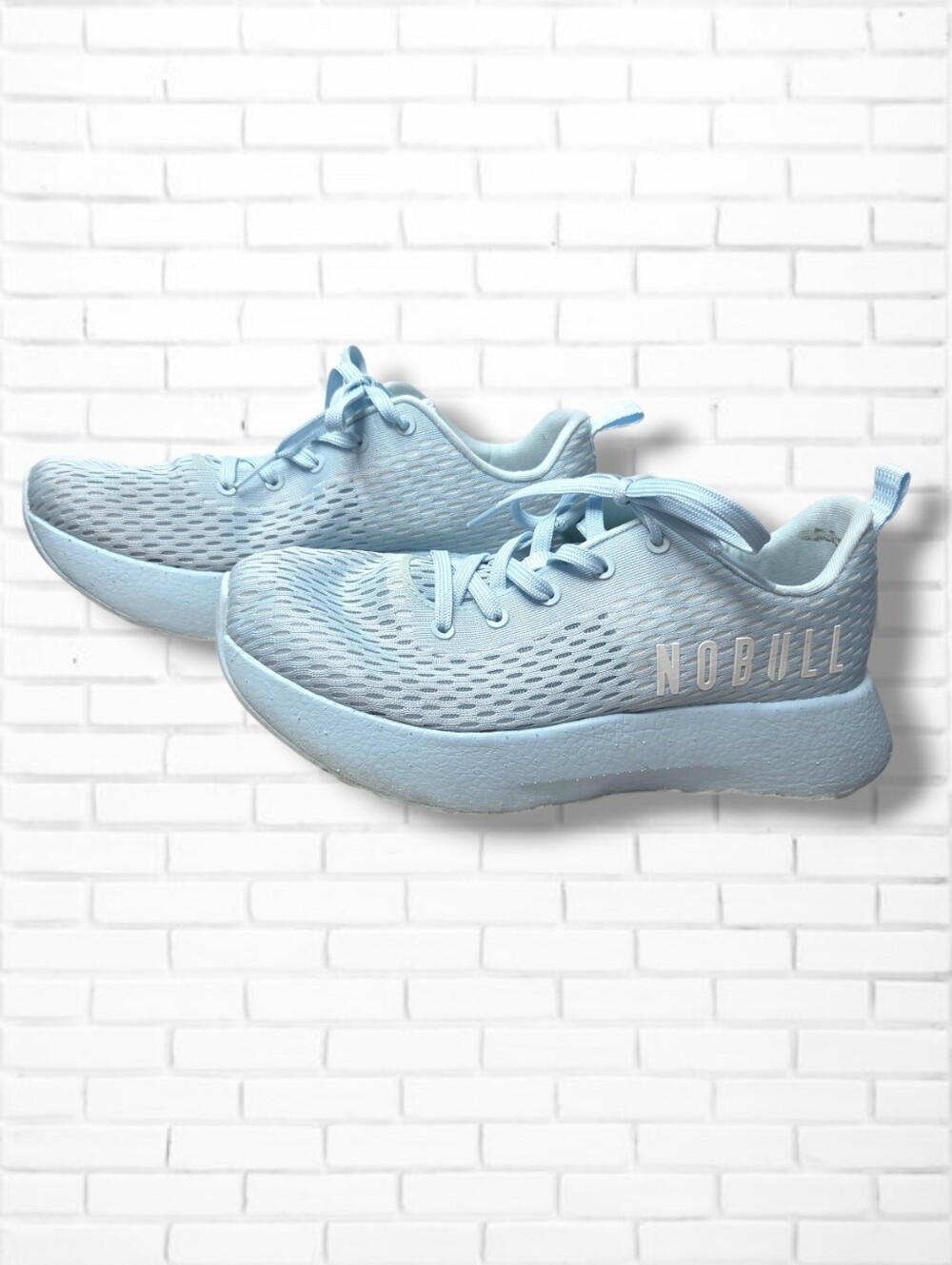 NOBULL Journey Light Blue Running Shoes Size 10.5 M/44.5 EU